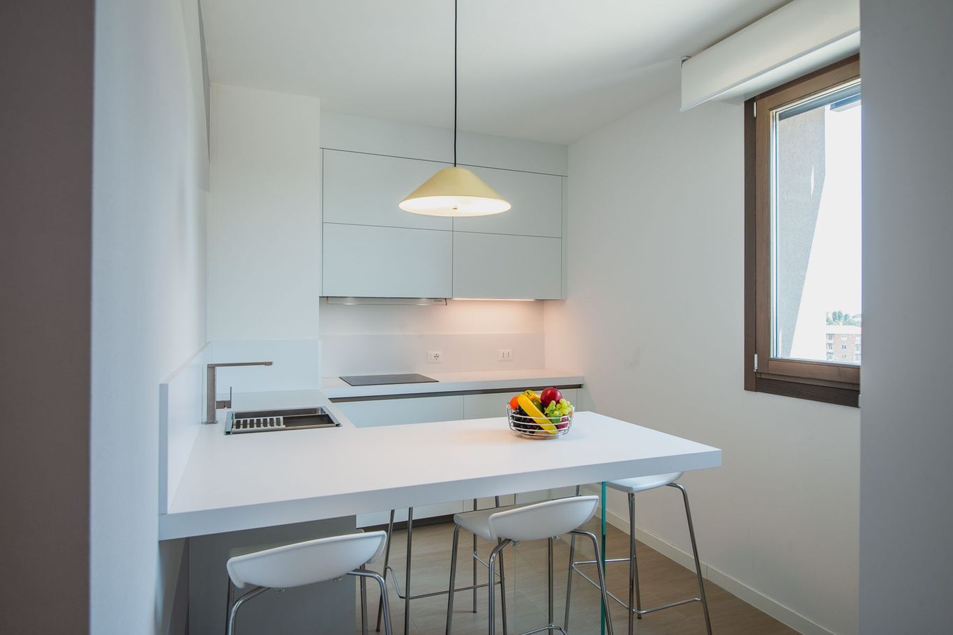 Esempio cucina del cantiere Abitare Trilogia Navile progettato da Gabetti Home Value.