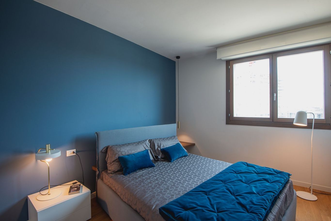 Esempio camera da letto del cantiere Abitare Trilogia Navile progettato da Gabetti Home Value.