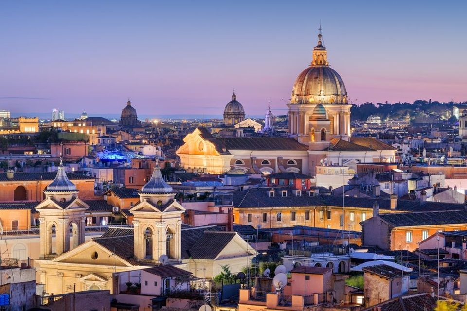veduta del centro di Roma