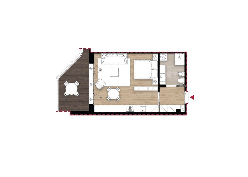 Monolocale Terrazze sul Golfo di Gabetti Home Value