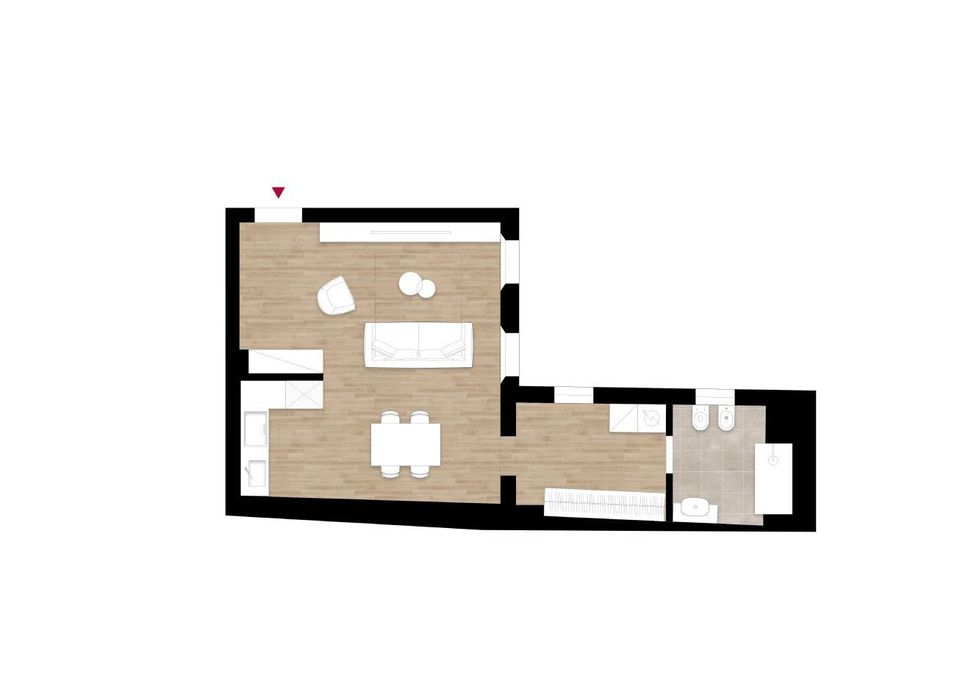 Monolocale Palazzo Maria Beatrice di Gabetti Home Value
