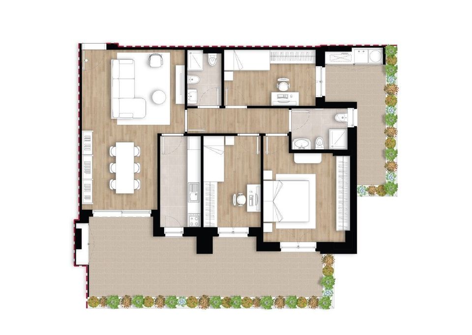 Quadrilocale Residenze Aldobrandeschi di Gabetti Home Value