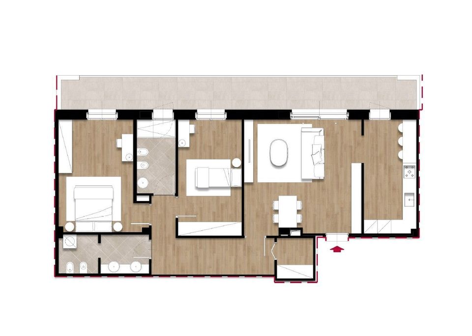 Trilocale Vivi Boccadasse di Gabetti Home Value